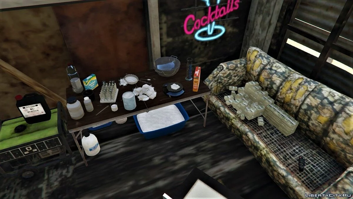 禁止物质生产实验室 / GTA 5