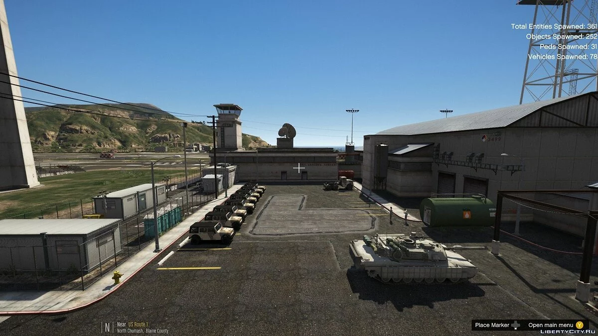 Basis Militer yang Lebih Aman / GTA 5