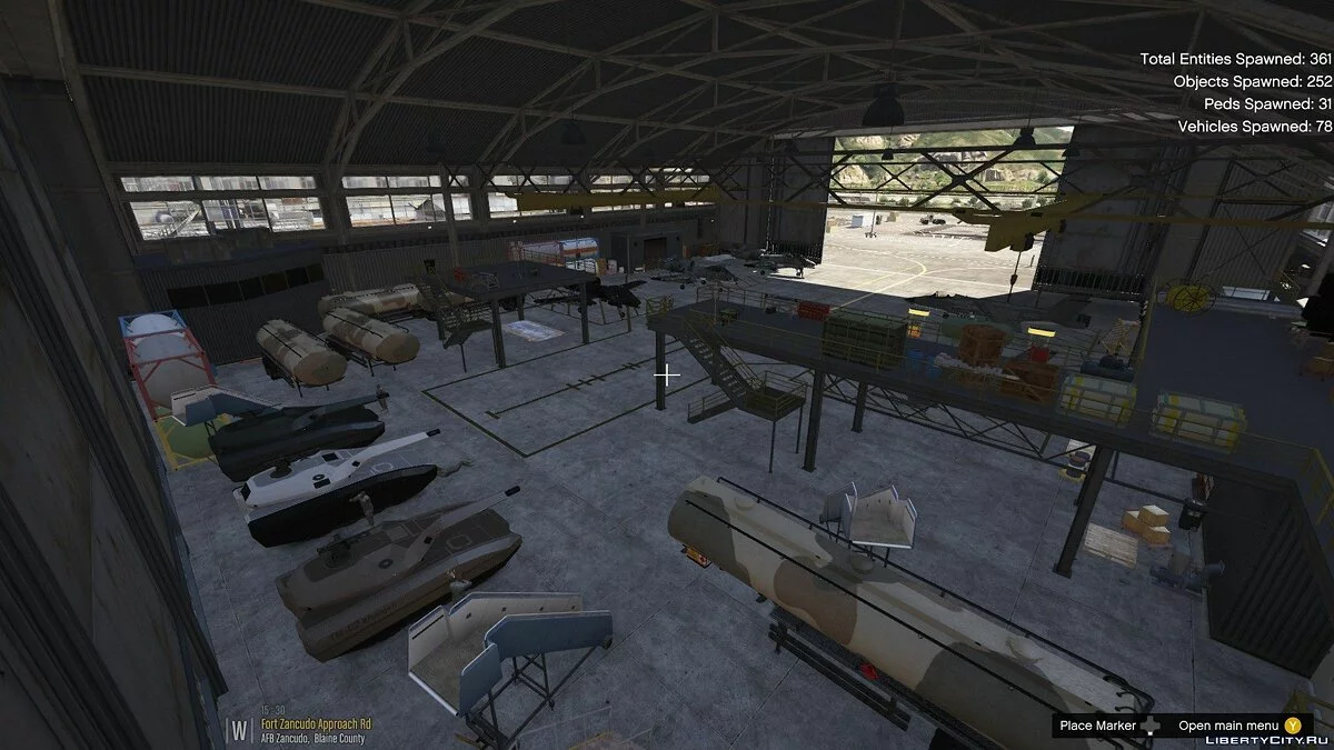 Basis Militer yang Lebih Aman / GTA 5