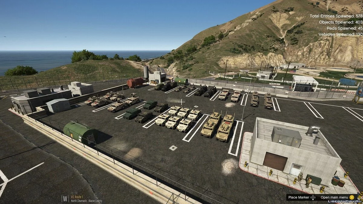 Basis Militer yang Lebih Aman / GTA 5