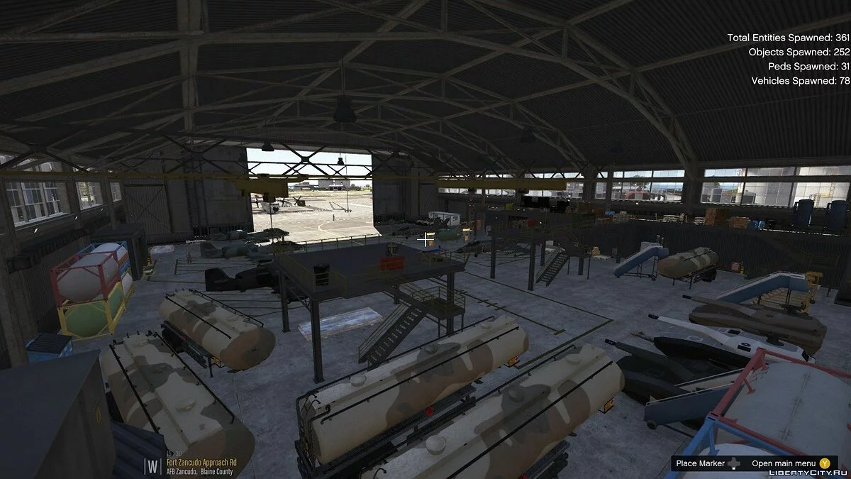 Basis Militer yang Lebih Aman / GTA 5