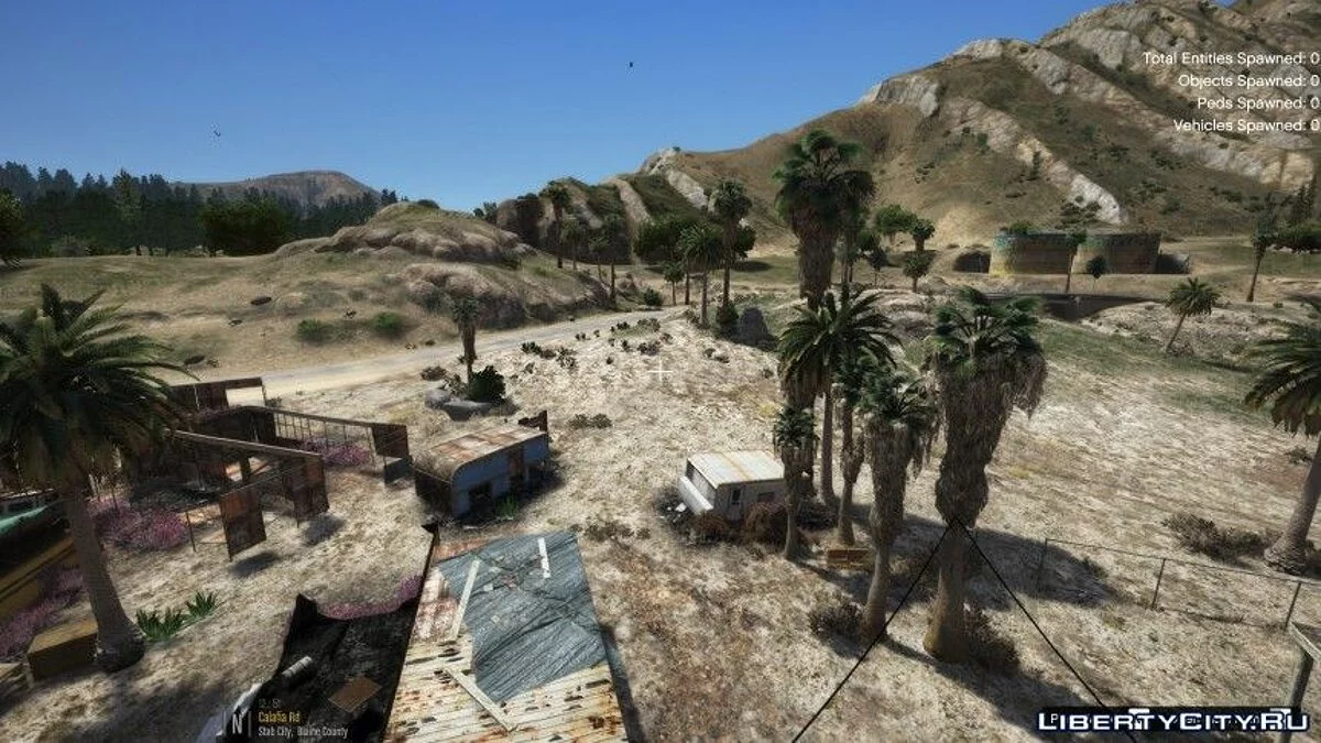 Lebih Banyak Vegetasi di Stab City / GTA 5