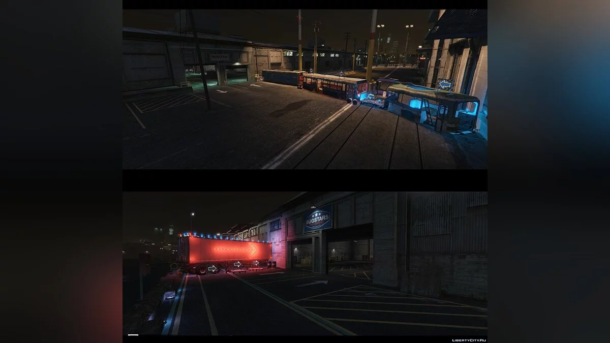 Lintasan Balap di Dermaga / GTA 5