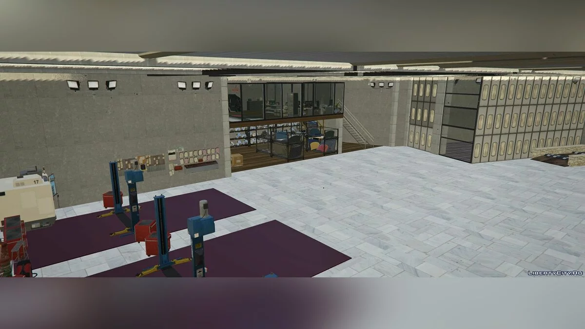 Magasin Greenwich avec parking / GTA 5