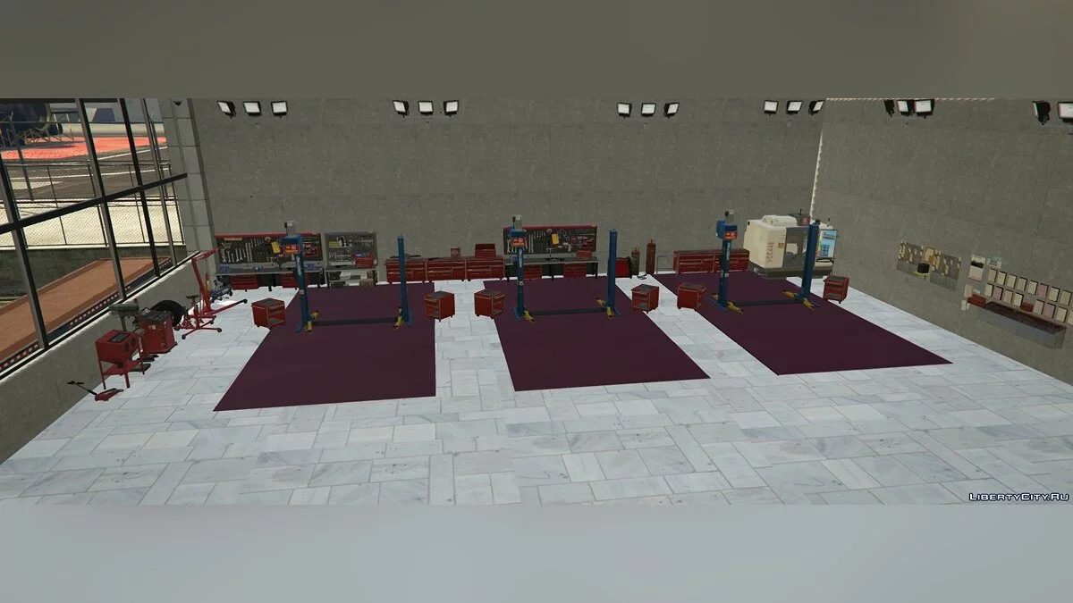 Magasin Greenwich avec parking / GTA 5