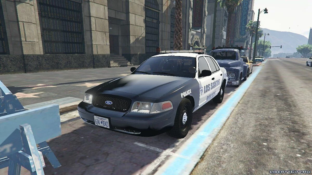 Lieu de l'accident à Los Santos / GTA 5