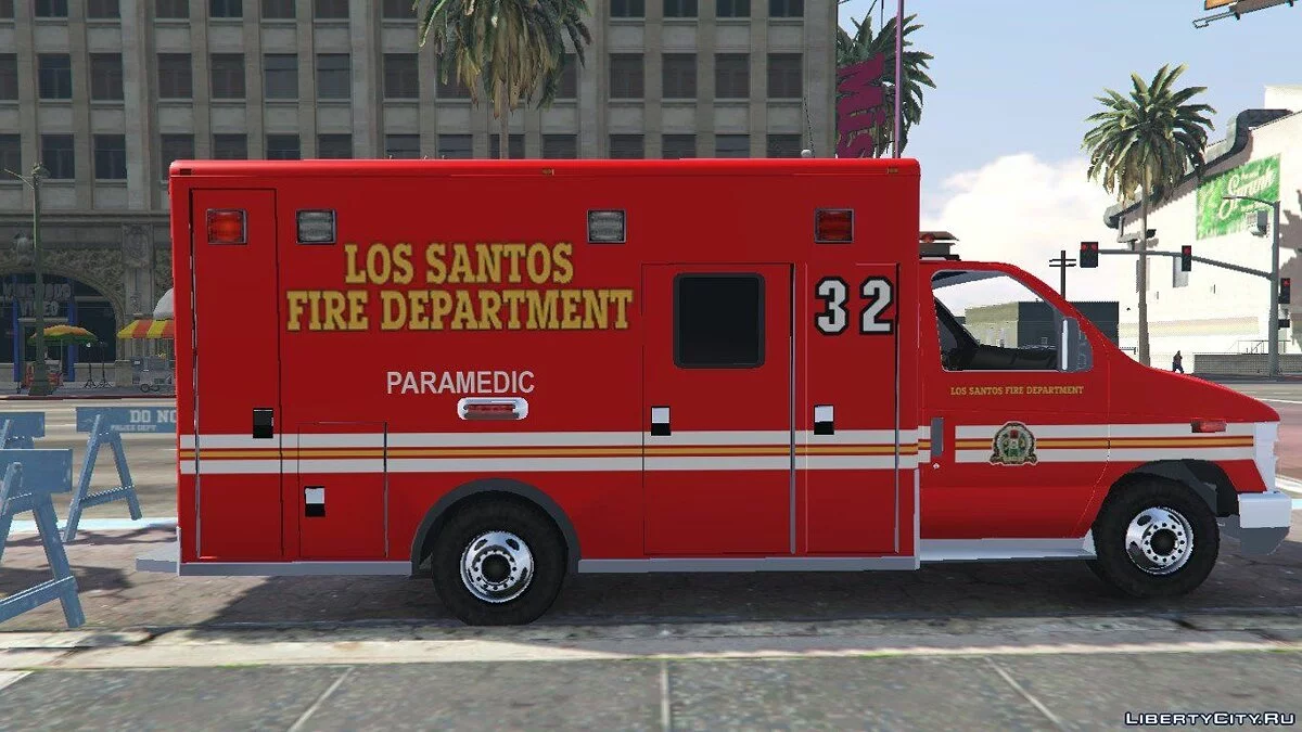 Lieu de l'accident à Los Santos / GTA 5
