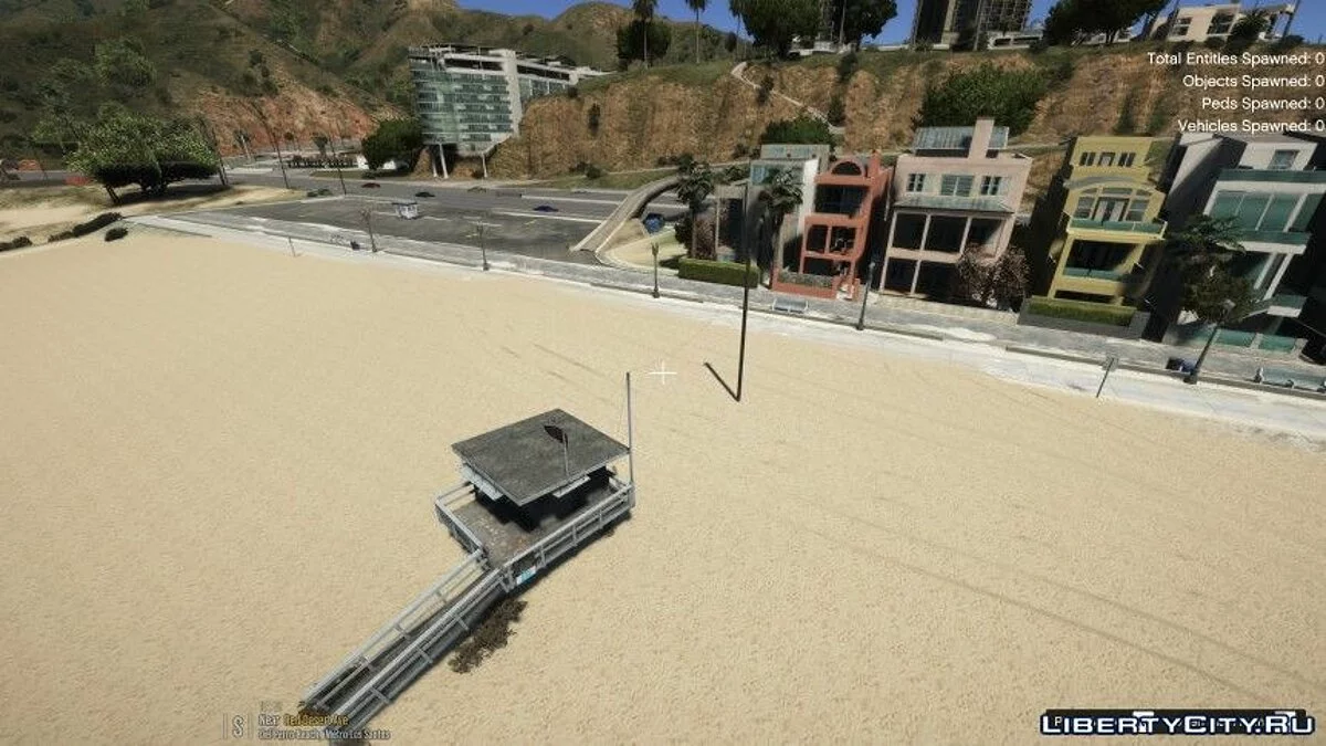Aumento de vegetación en la playa Del Perro / GTA 5