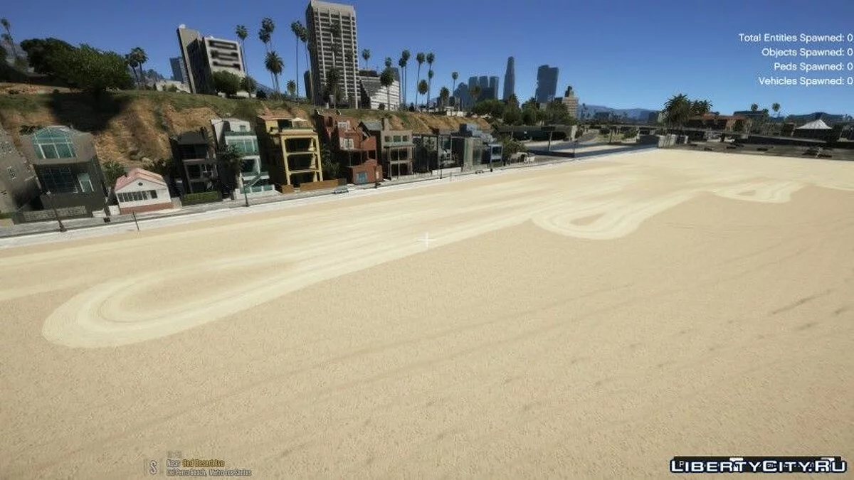 Aumento de vegetación en la playa Del Perro / GTA 5