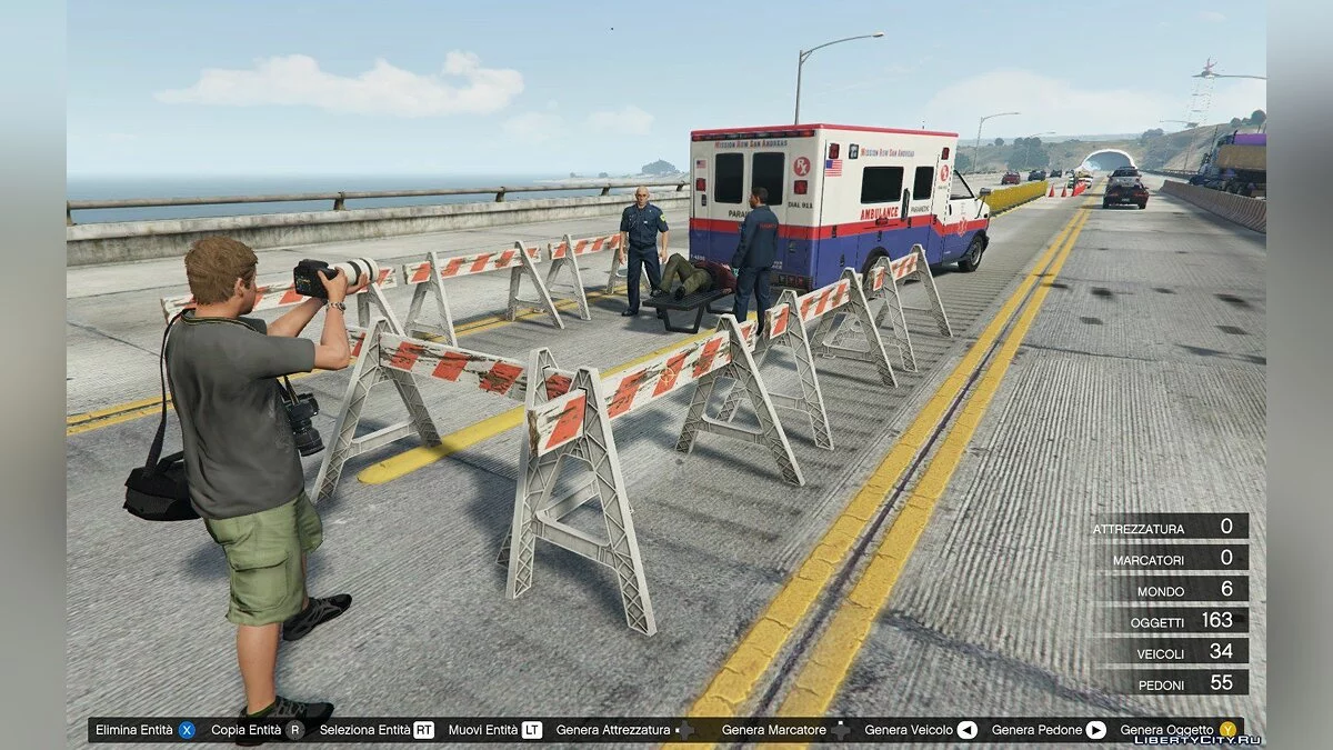 ДТП на мосту / GTA 5