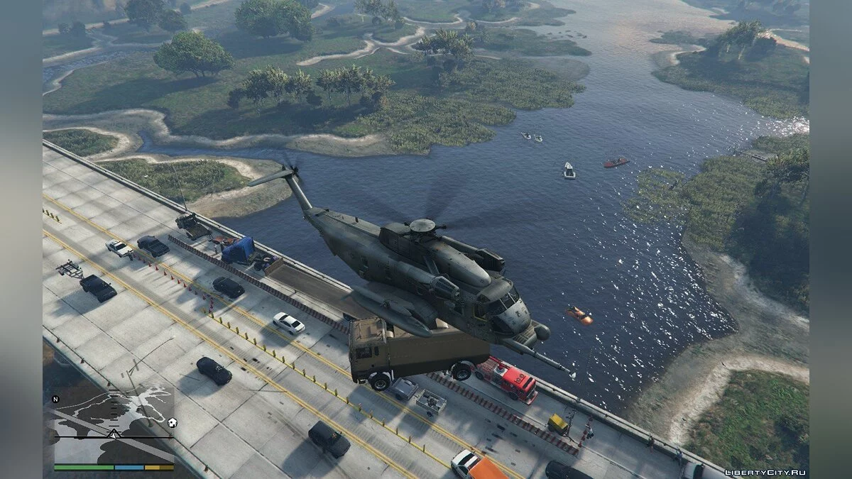 ДТП на мосту / GTA 5