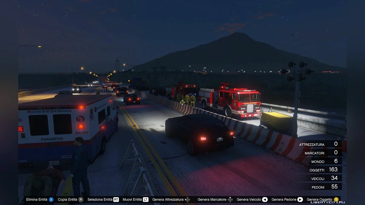 ДТП на мосту / GTA 5
