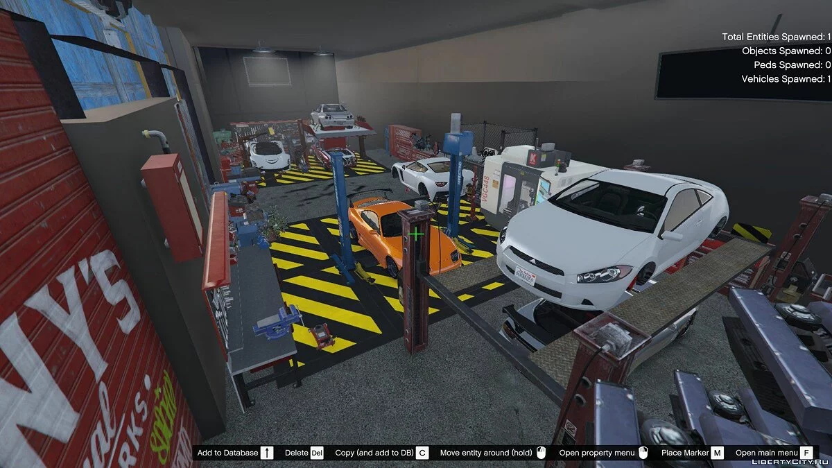Гараж і продаж автомобілів / GTA 5