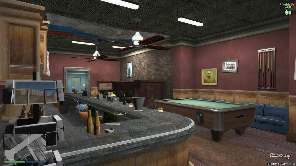 Intérieur du club de Vlad de GTA 4 / GTA 5