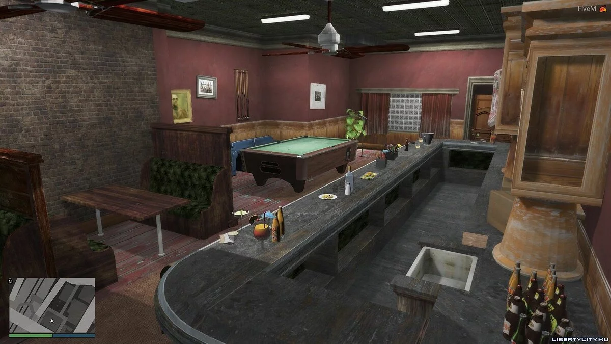 Intérieur du club de Vlad de GTA 4 / GTA 5