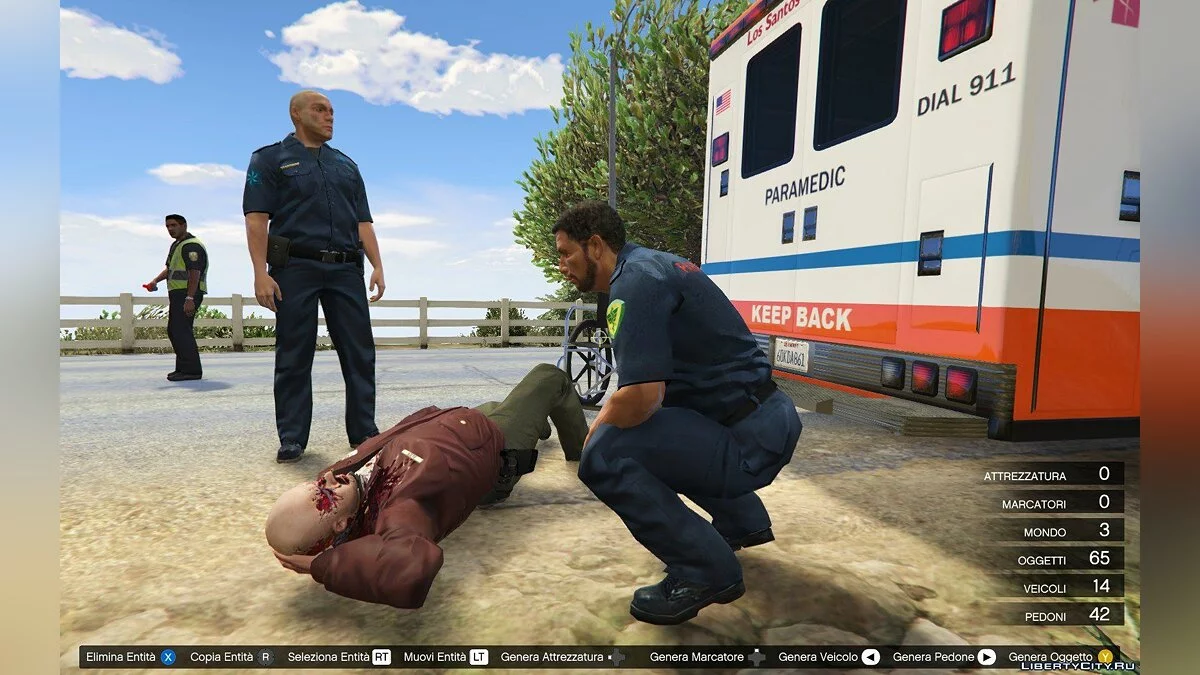 Crash d'hélicoptère à Vinewood / GTA 5