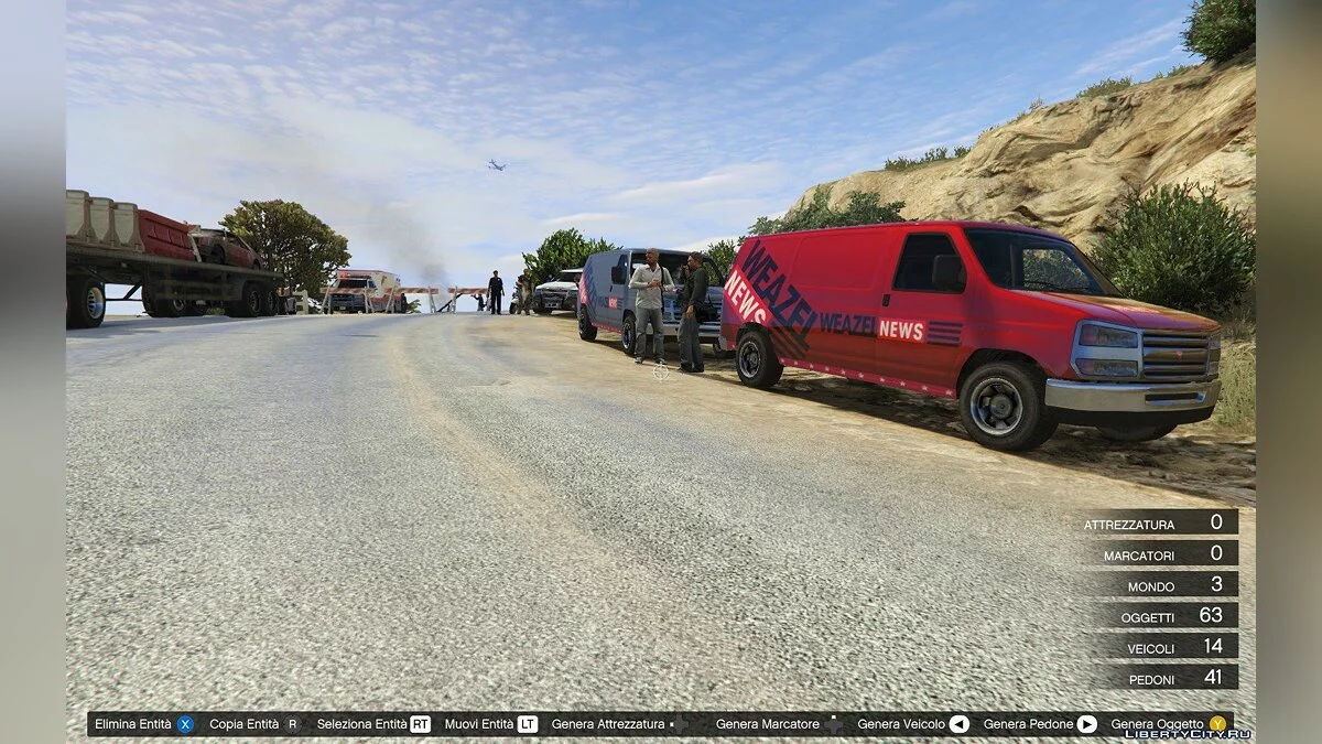Crash d'hélicoptère à Vinewood / GTA 5