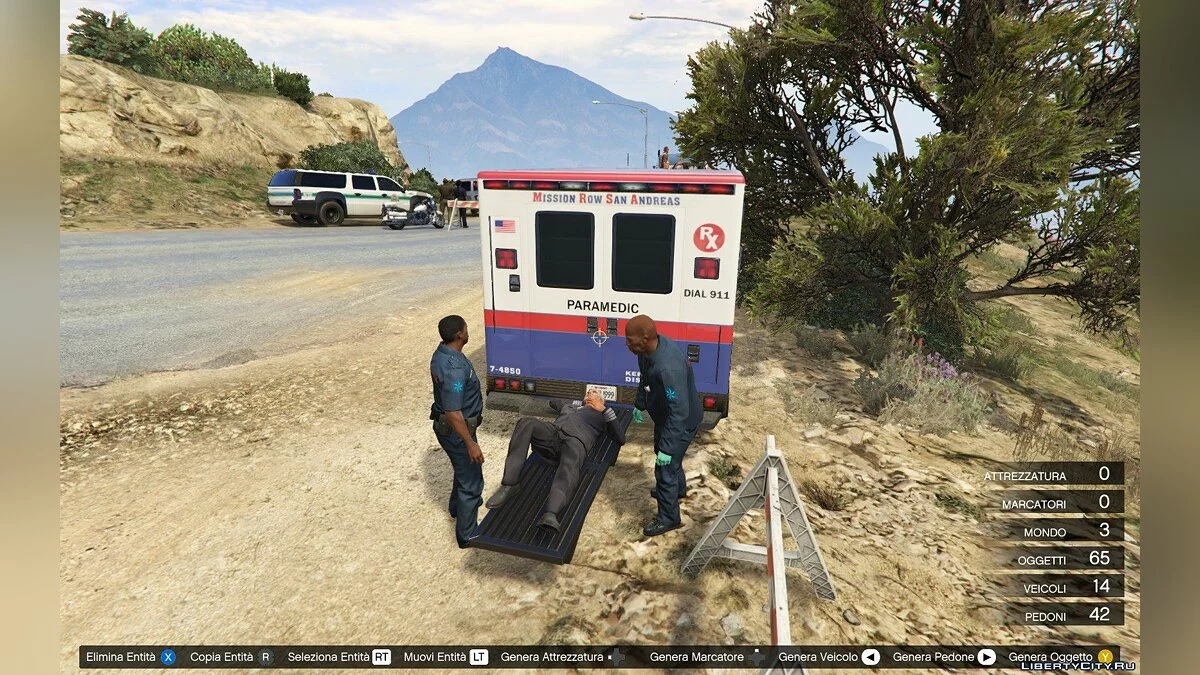 Crash d'hélicoptère à Vinewood / GTA 5