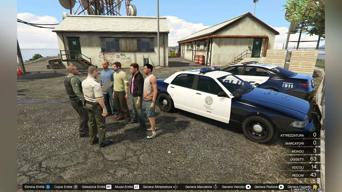 Crash d'hélicoptère à Vinewood / GTA 5