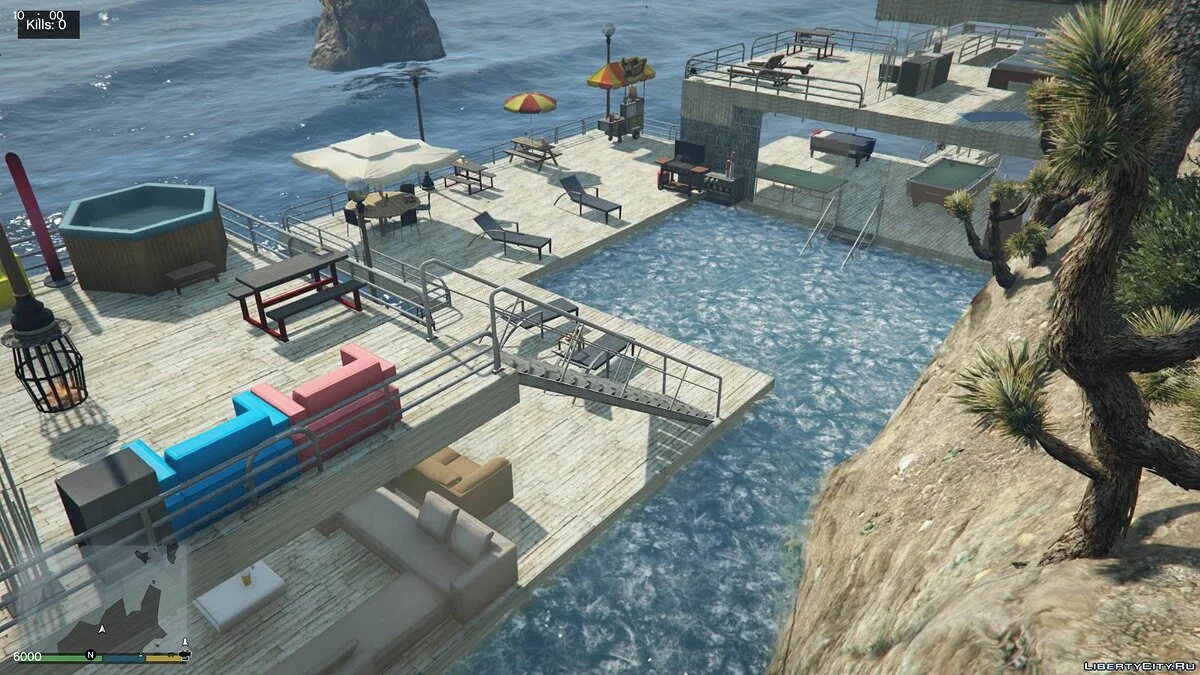 Розкішна вілла на тропічному острові / GTA 5