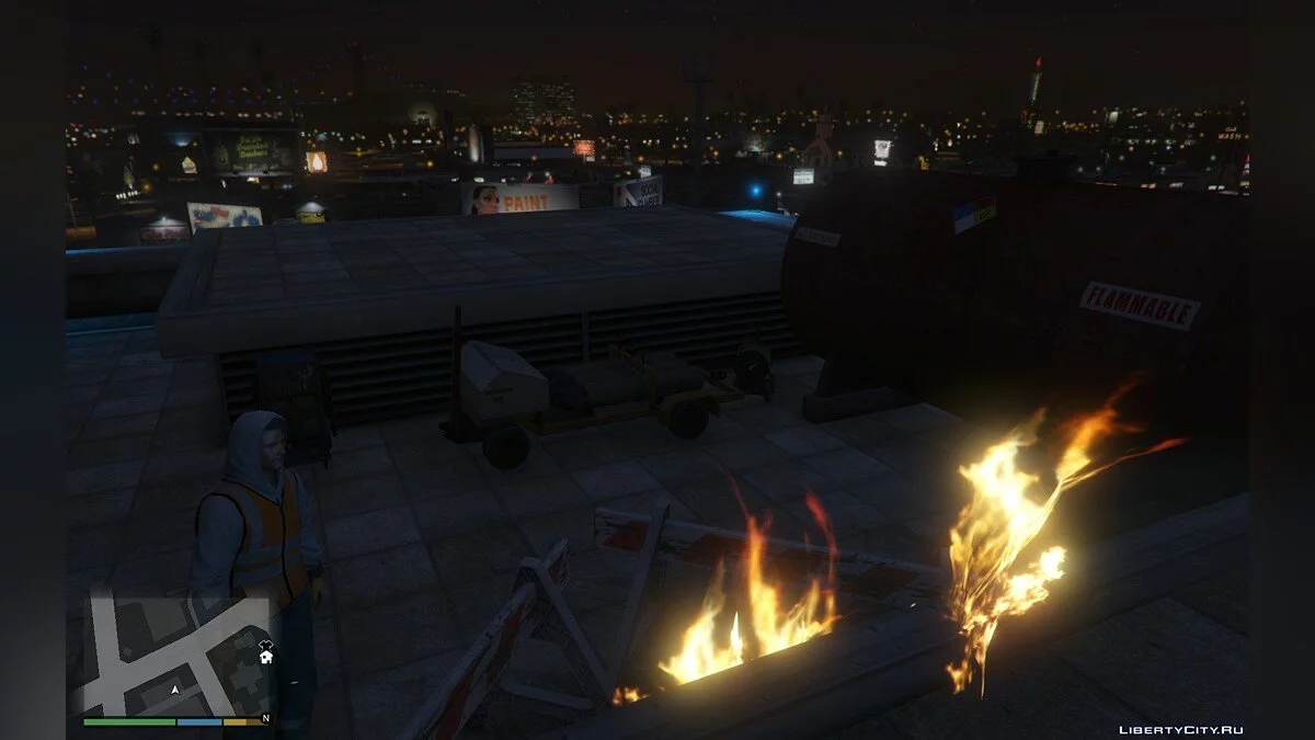 Покращена вертолітна площадка на госпіталі / GTA 5