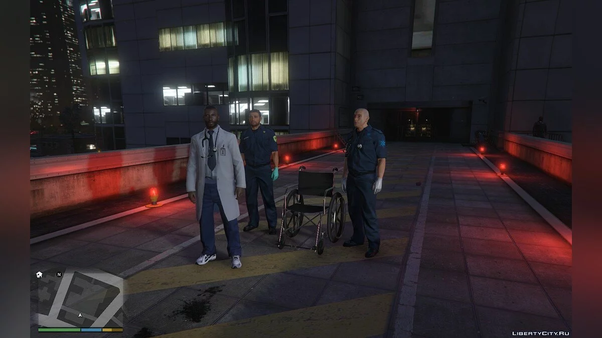 Покращена вертолітна площадка на госпіталі / GTA 5