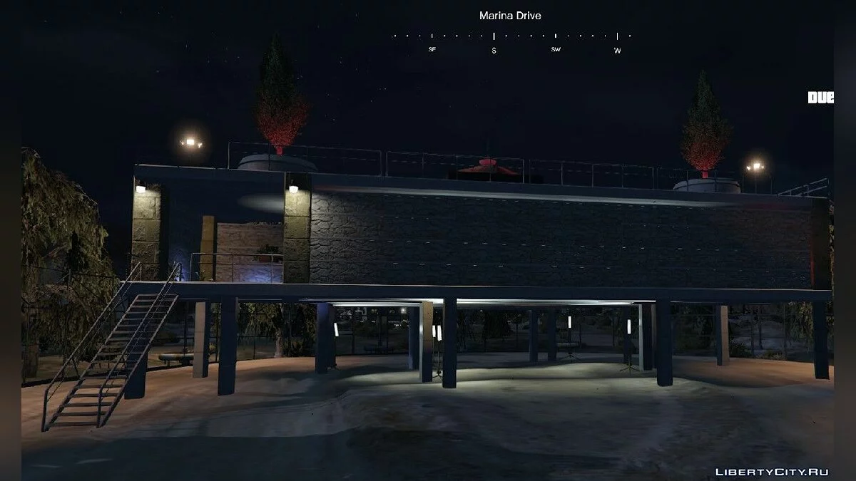 База на Марина Драйв / GTA 5