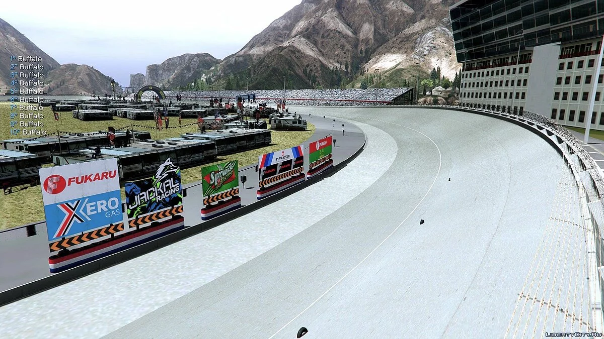 Гоночна траса NASCAR Texas Super Speedway / GTA 5