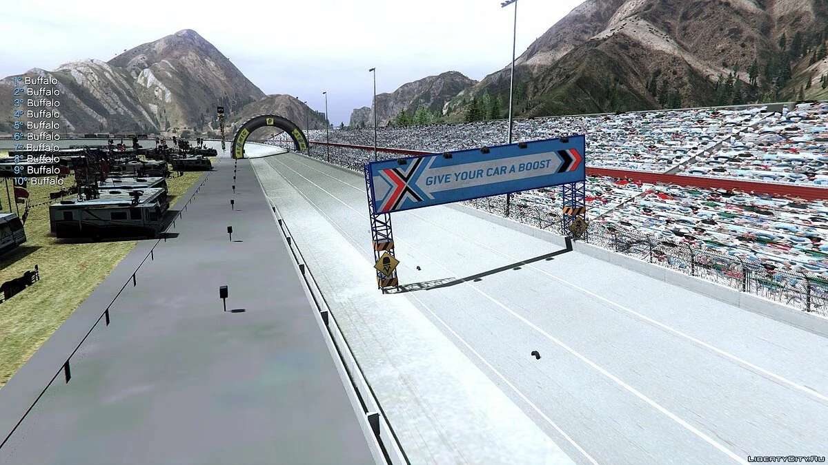 Гоночна траса NASCAR Texas Super Speedway / GTA 5