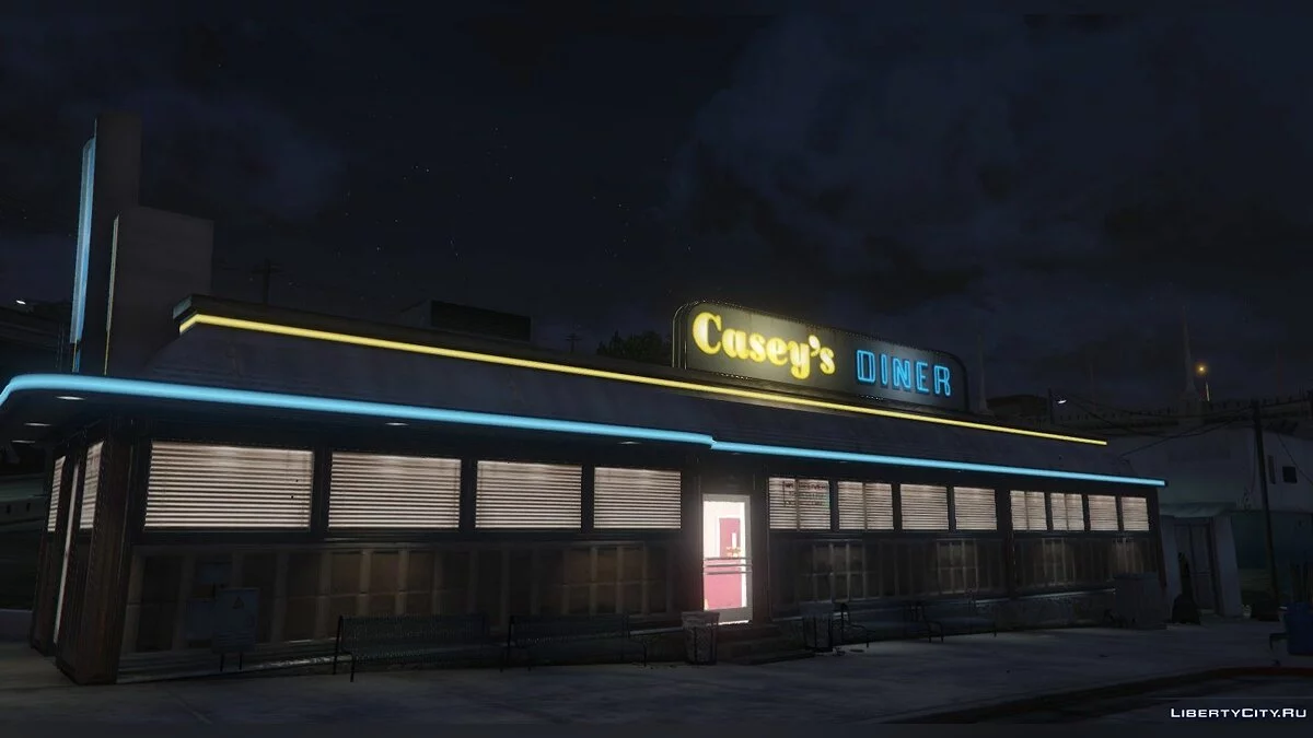 GTA 4 Diner Interior / GTA 5