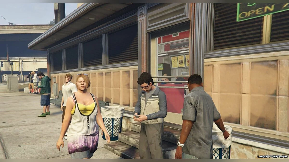 GTA 4 Diner Interior / GTA 5