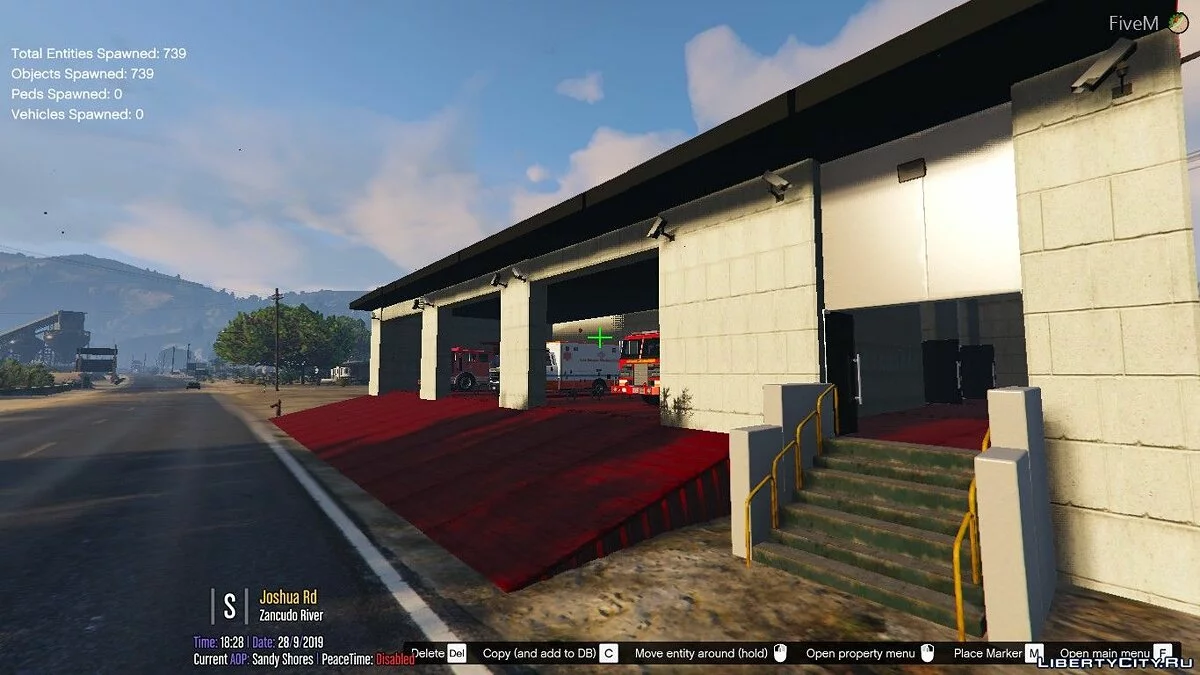 Пожежна станція на Джошуа роад / GTA 5