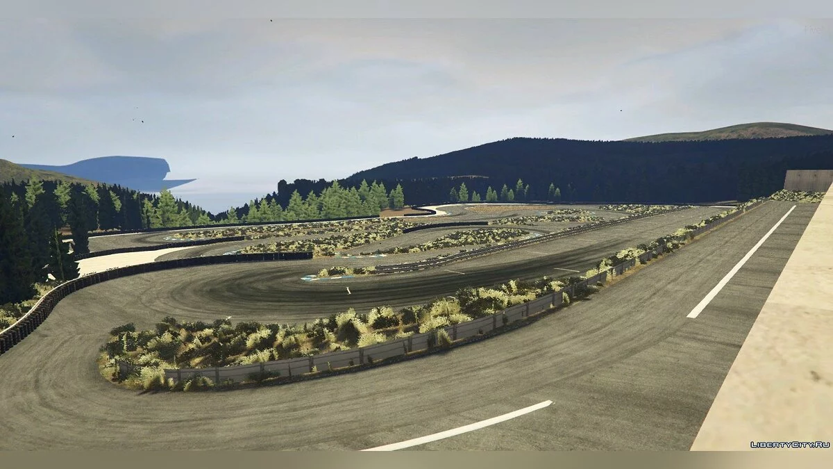 Трасса для дрифта - Sekia Hills Drift / GTA 5