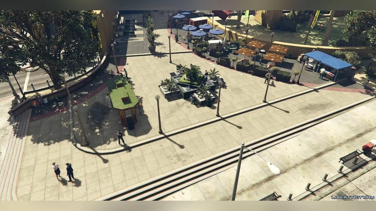 Покращена центральна площа / GTA 5