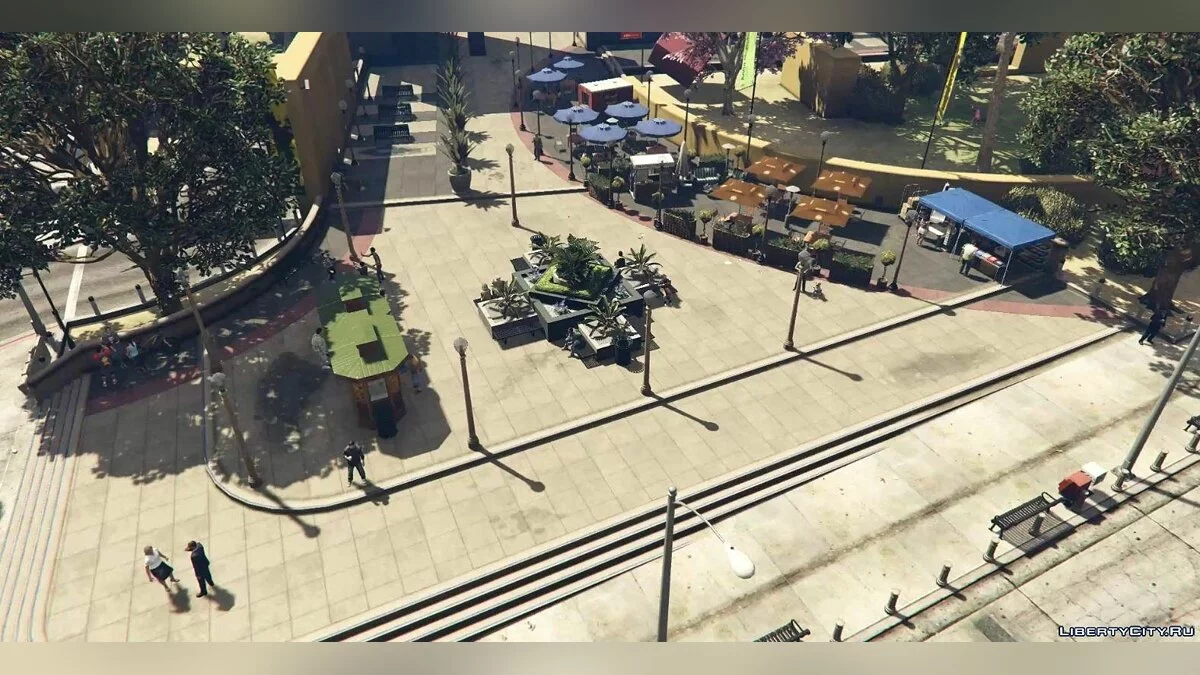 Покращена центральна площа / GTA 5