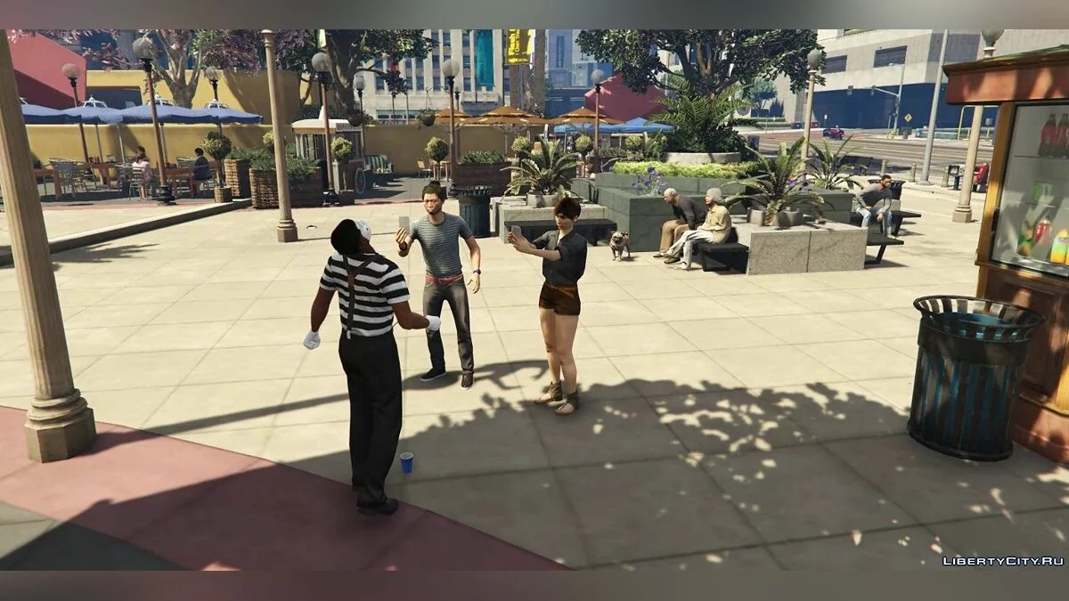 Покращена центральна площа / GTA 5