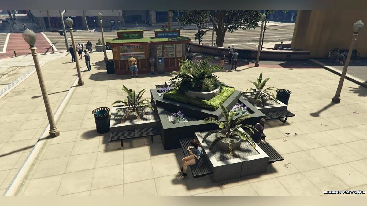 Покращена центральна площа / GTA 5