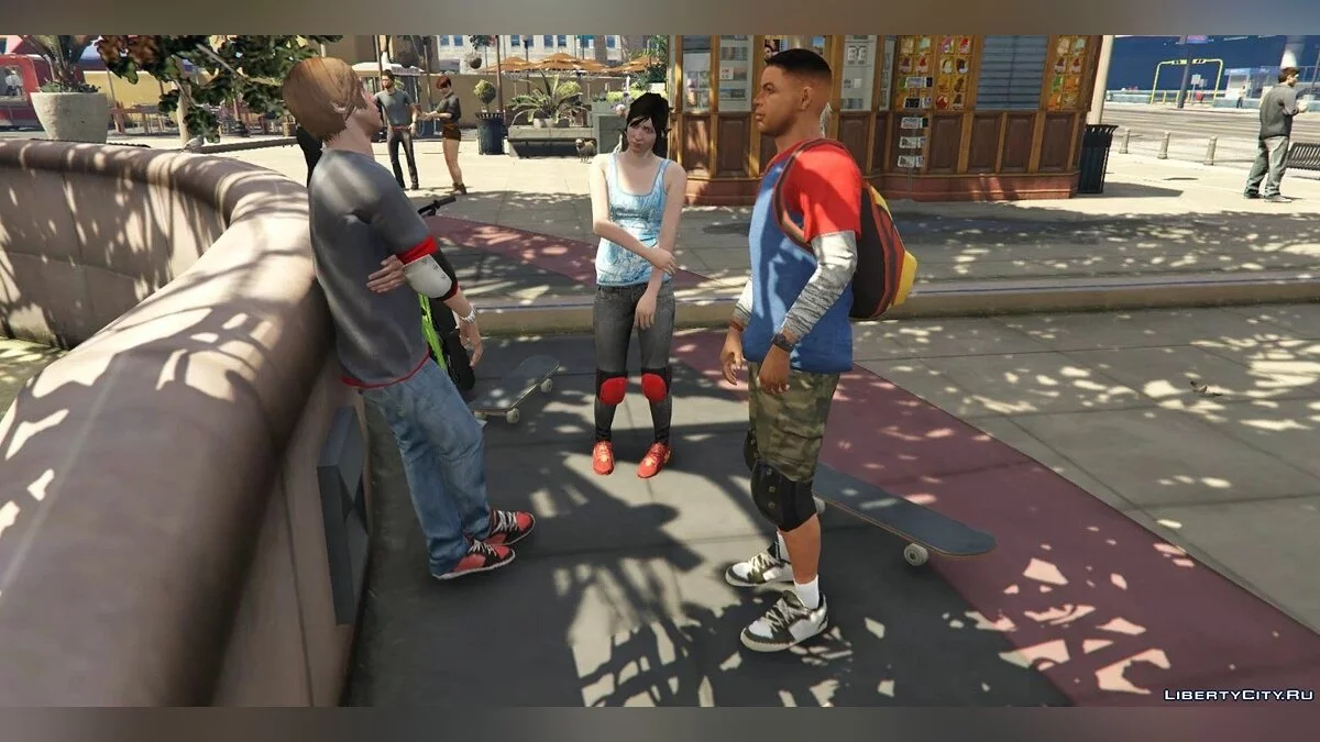 Покращена центральна площа / GTA 5