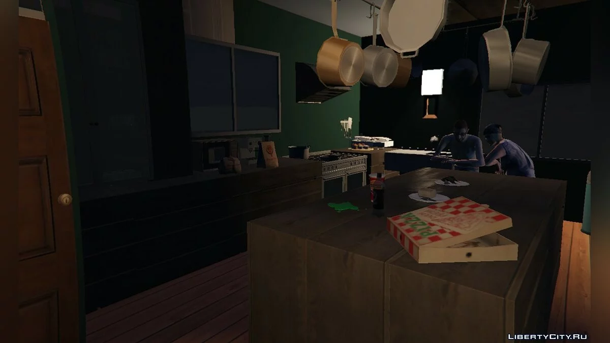 Maison de campagne avec intérieur / GTA 5