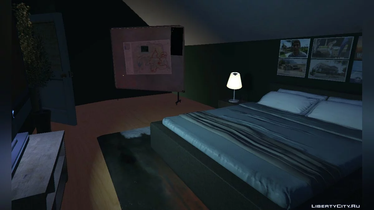 Maison de campagne avec intérieur / GTA 5