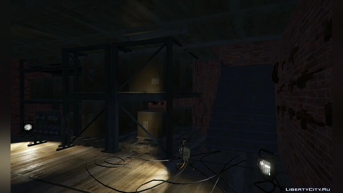 Maison de campagne avec intérieur / GTA 5