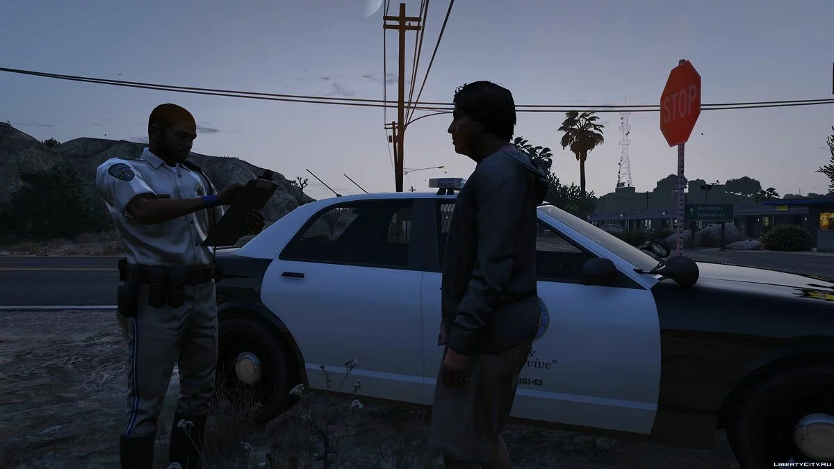 ДТП в Сан-Андреасе / GTA 5