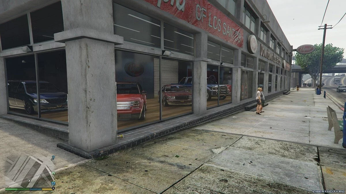 Открытый автосалон Vapid / GTA 5