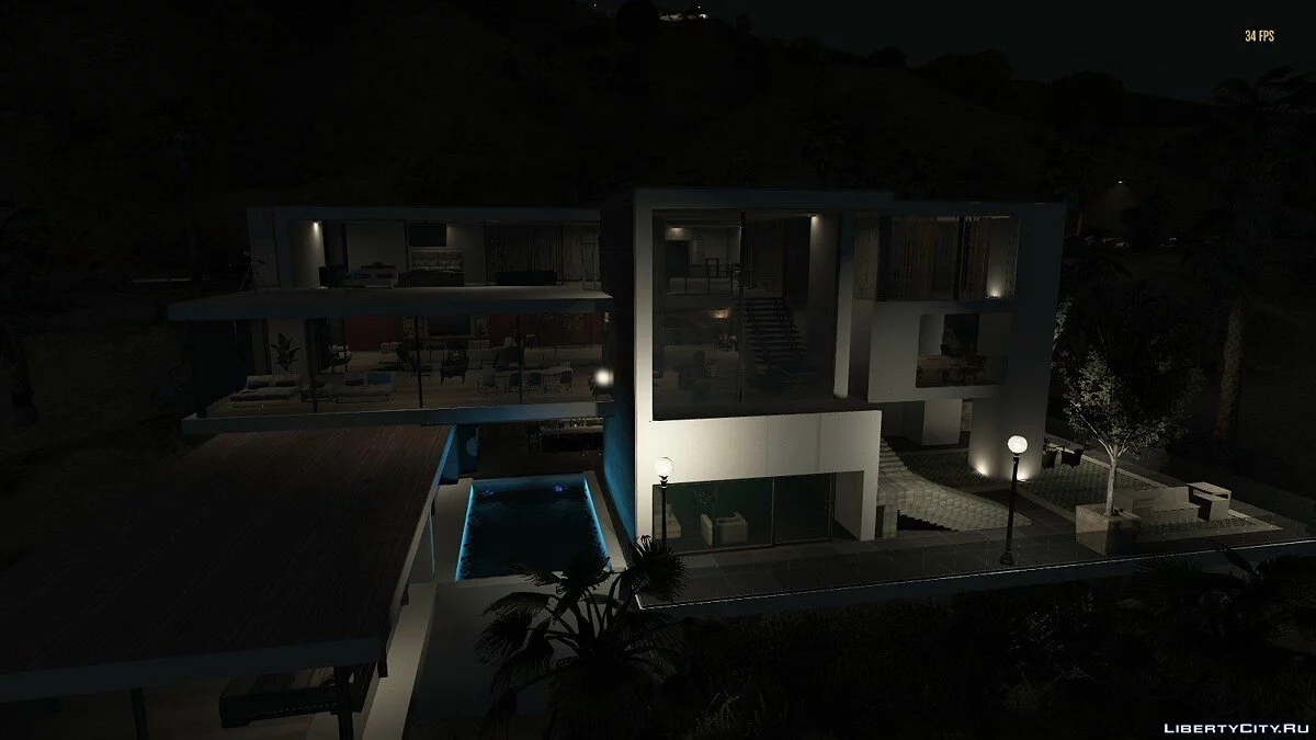 Villa moderne en bord de mer / GTA 5