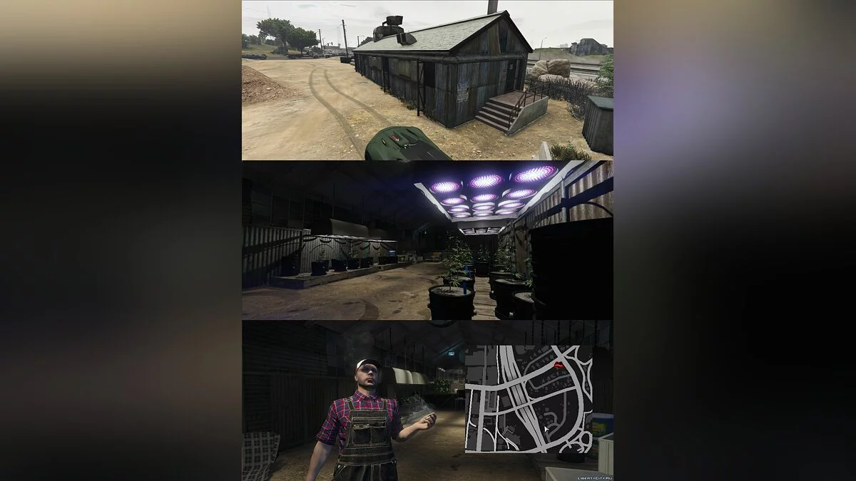 Підпільна ферма коноплі / GTA 5