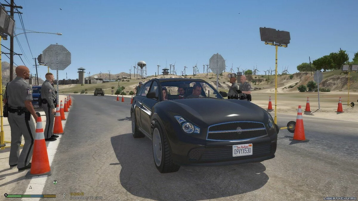 Point de contrôle sur la route 68 / GTA 5
