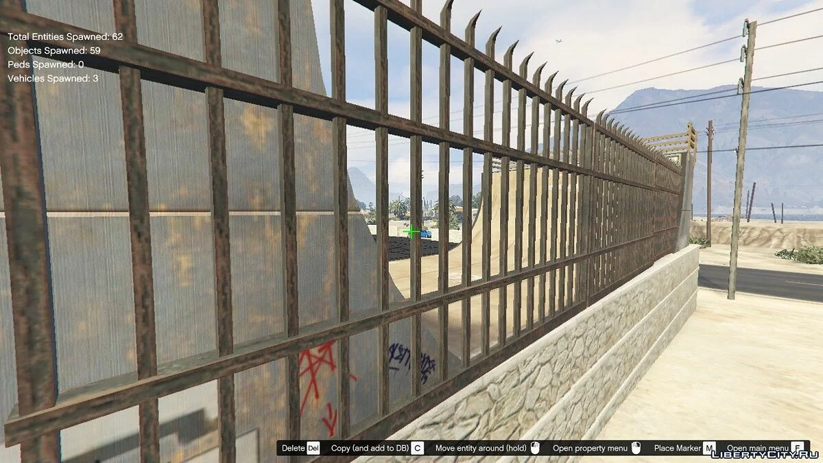 Skatepark dans le quartier d'East Joshua / GTA 5