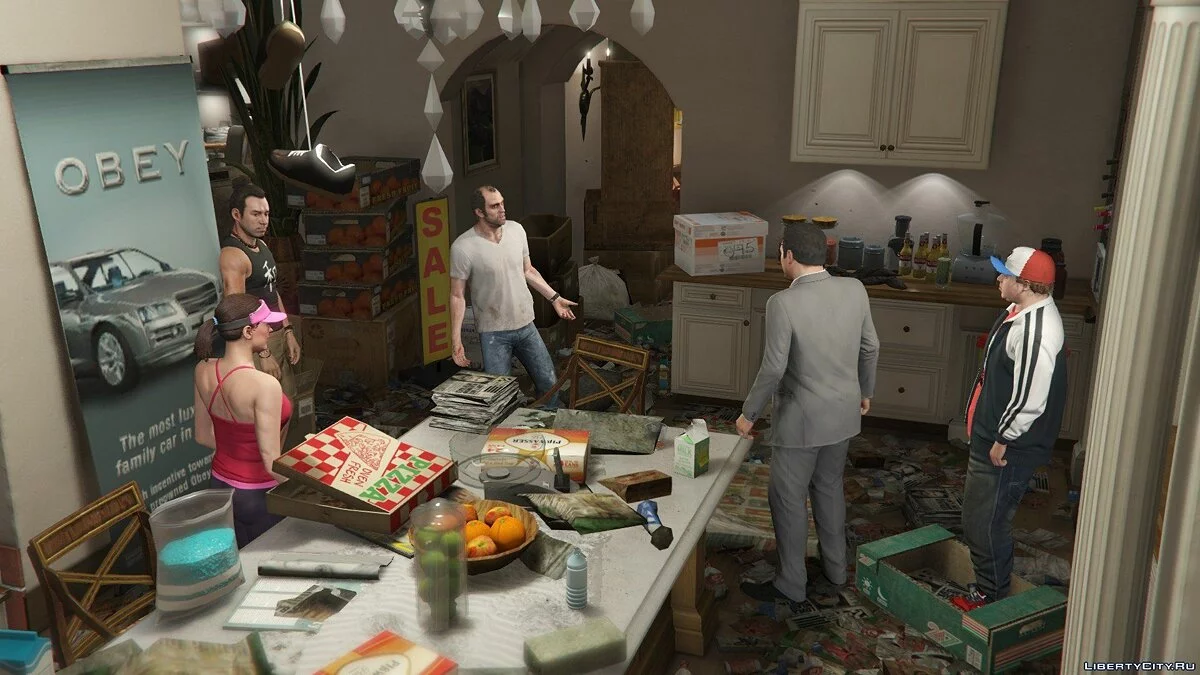 Смердючий дім Майкла / GTA 5
