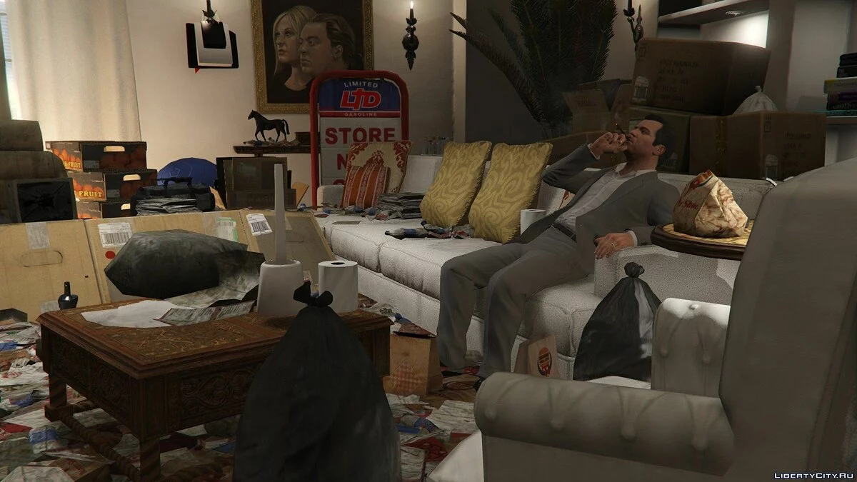 Смердючий дім Майкла / GTA 5