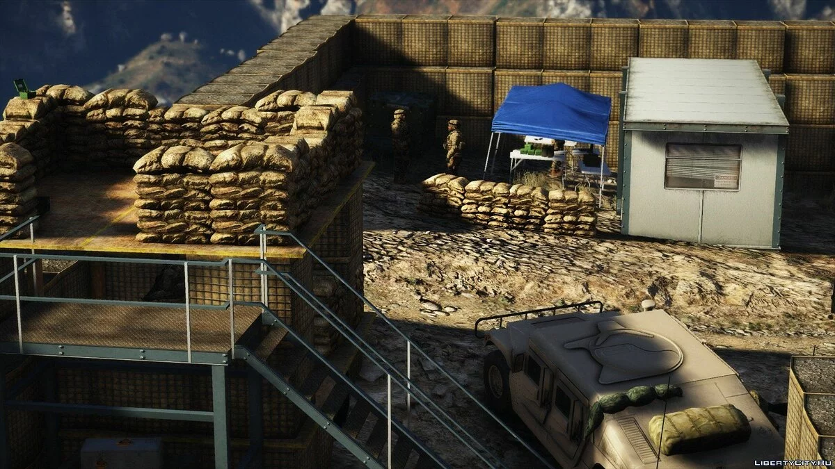 Poste Zulu (Poste Militaire) / GTA 5